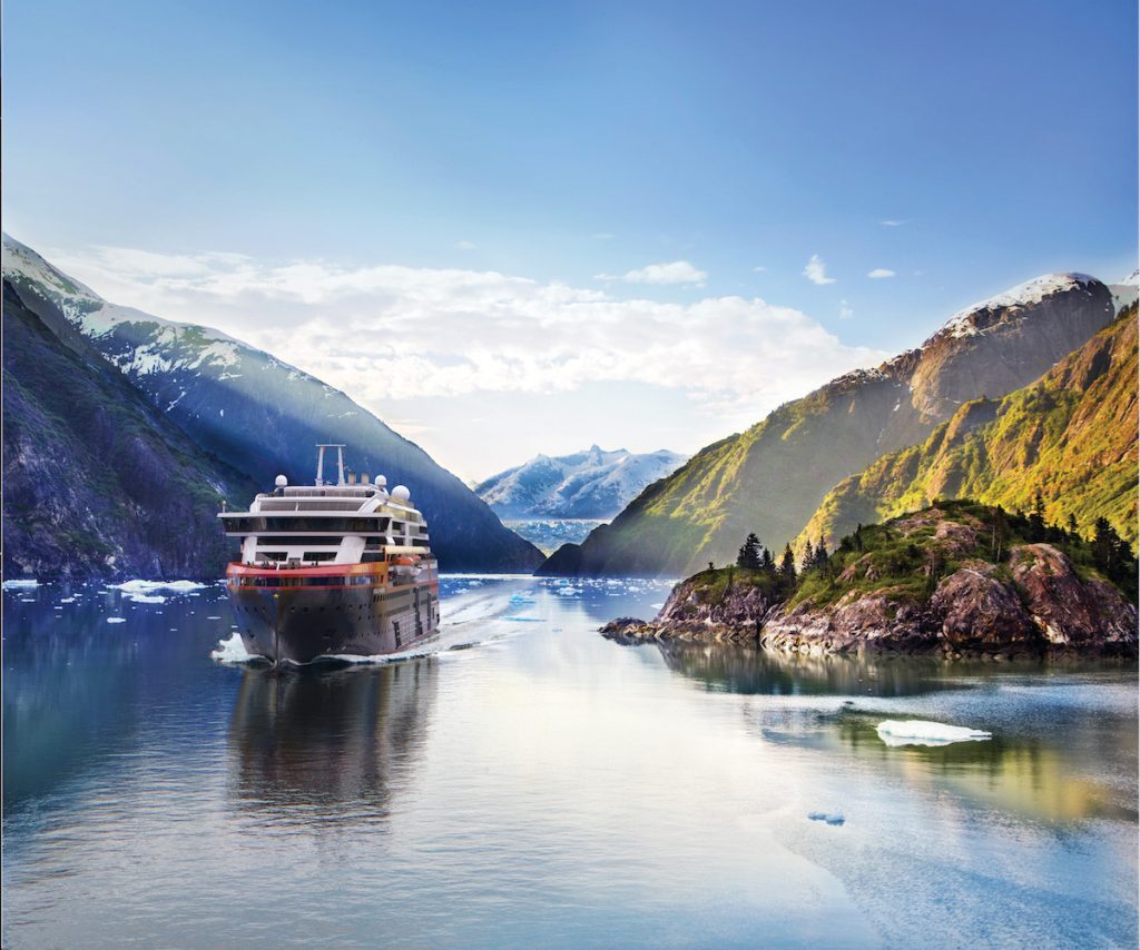 MS Roald Amundsen, a hybrid ship powered partially by dead fish.