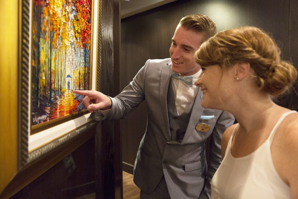 Cruise Ship Art Gallery