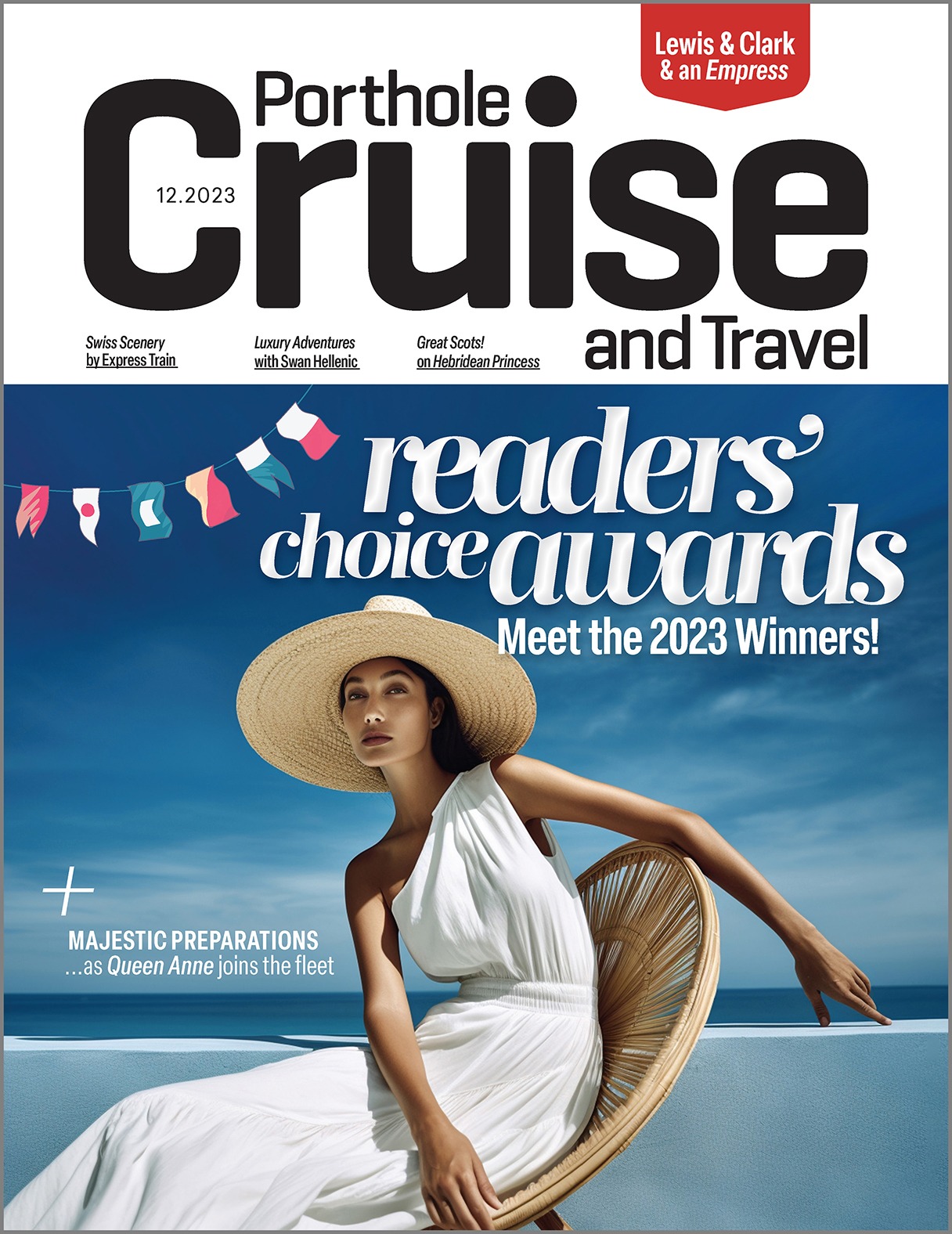 Porthole Cruise and Travel magazine issue 249 cover for the Readers' Choice Awards issue