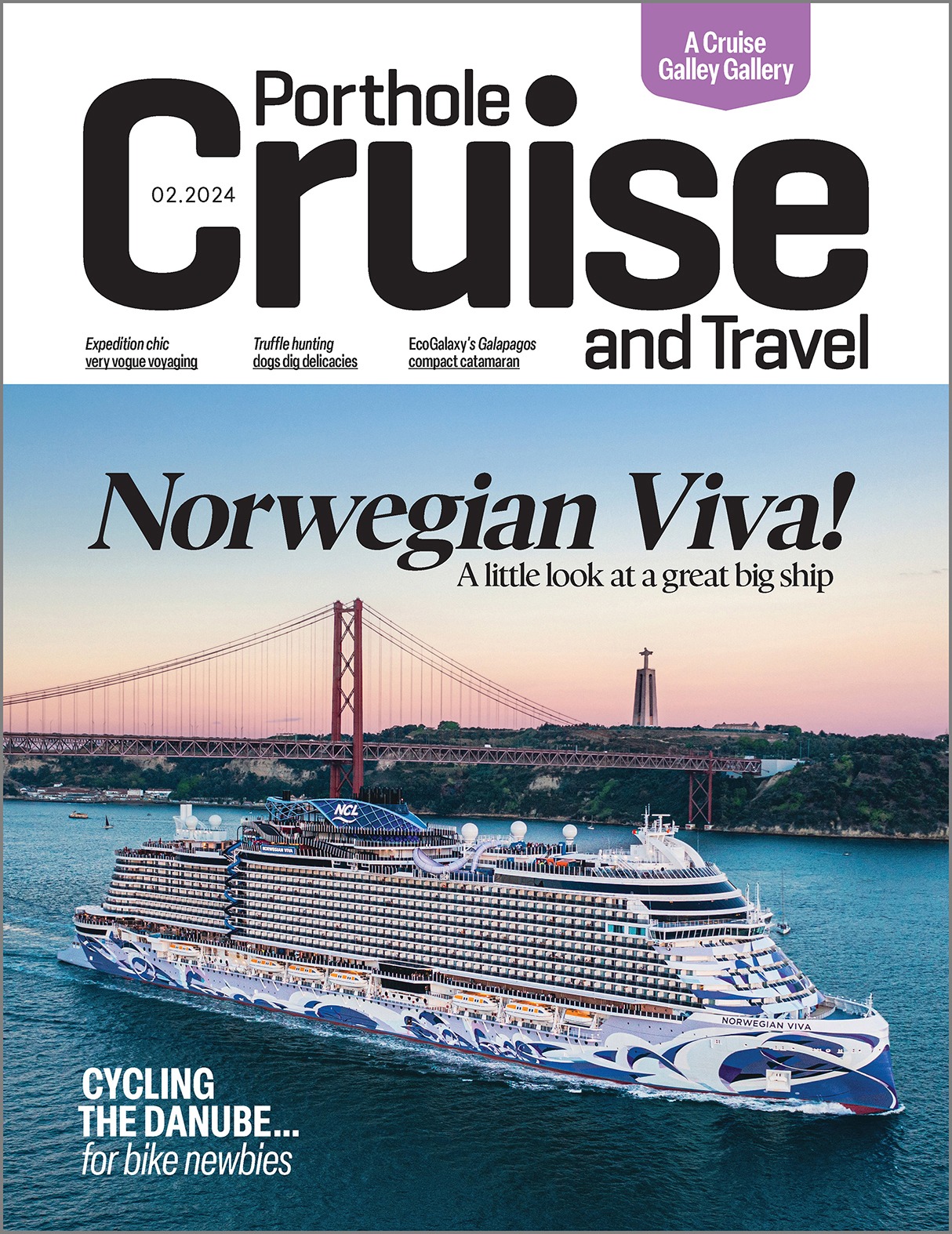 porthole cruise and travel cover Jan/Feb 2024 issue 249