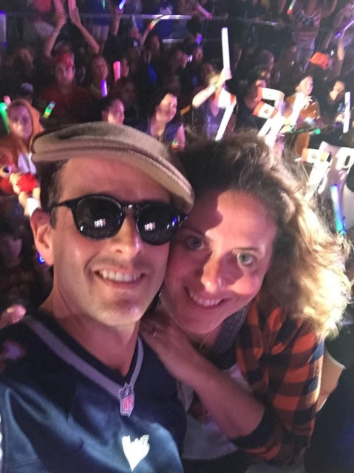 NKOTB selfie Emily photo
