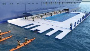 Blue Water Voyages outdoor seawater pool