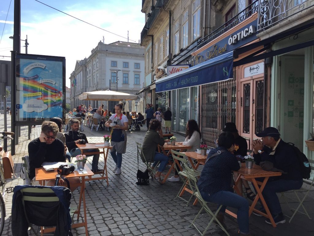 Dining in Porto