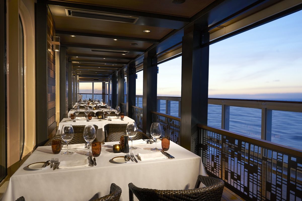 Cagney’s Steakhouse on Norwegian Bliss