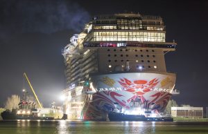 Norwegian Joy is ready to head to Shanghai.
