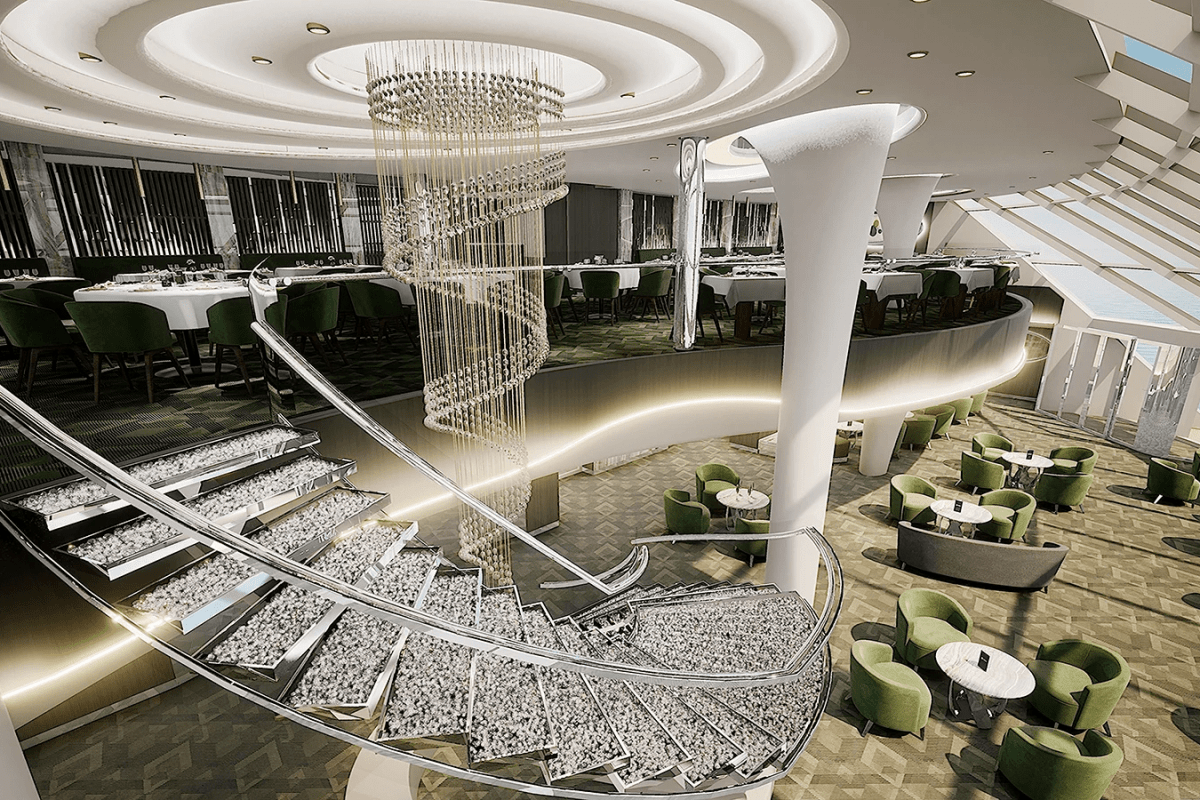 MSC World Europa Yacht Club Lounge