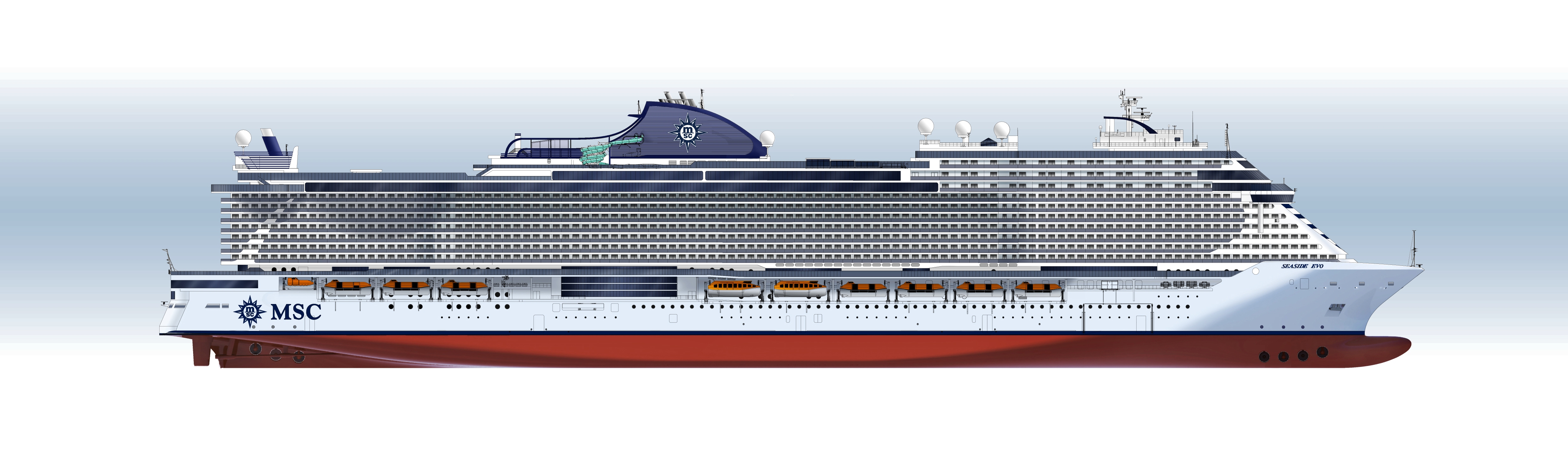 MSC Seaside EVO class.
