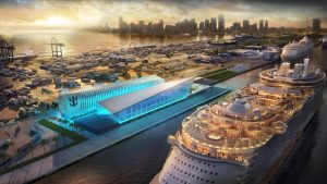 Royal Caribbean's new "Crown of Miami" terminal at PortMiami