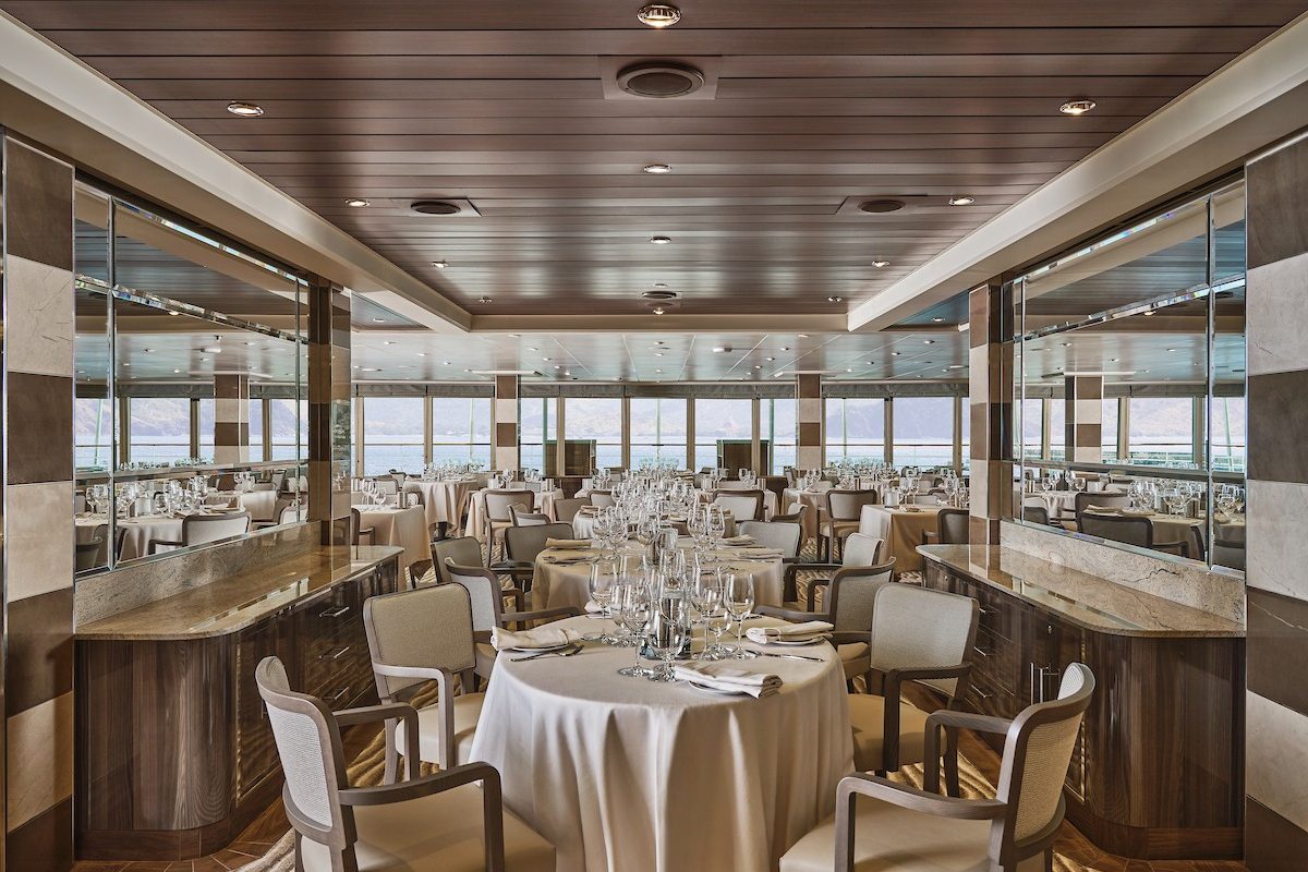 Interior of La Terrazza, Silver Moon.