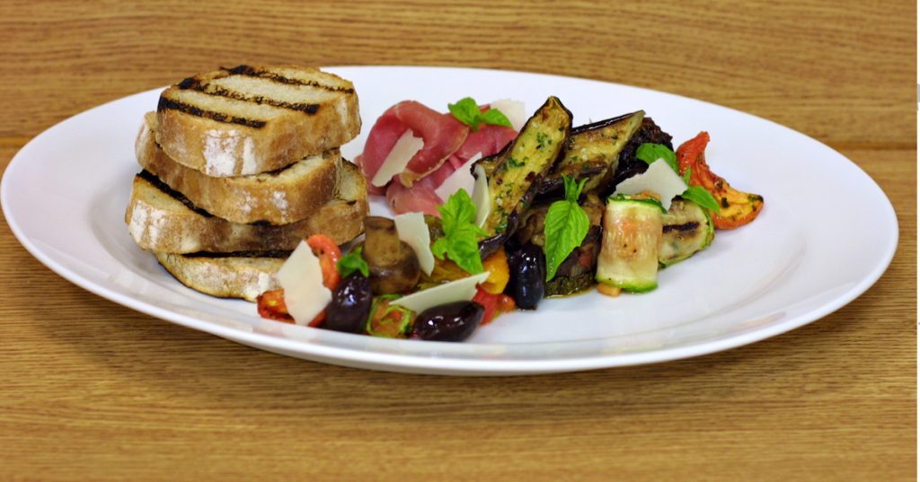 Antipasti at Cucina del Capitano
