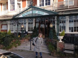 Judi Cuervo at the Walpole Bay Hotel