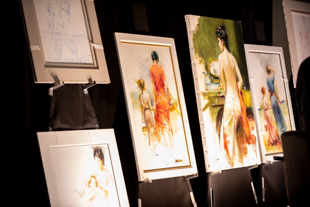 Cruise Ship Art Auction